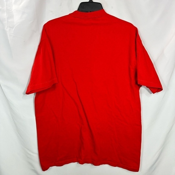 Vintage Guess USA red crew neck t-shirt size L - Picture 5 of 7